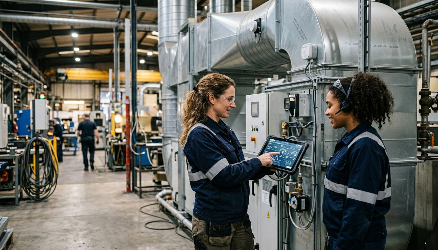 La digitalisation des systèmes de ventilation bouleverse le secteur industriel